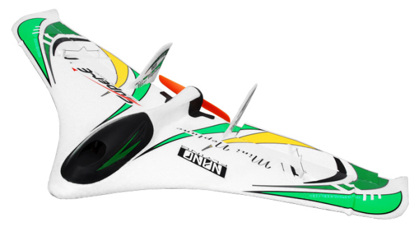 Летающее крыло TechOne Mini Neptune 588мм EPO ARF (зеленый)