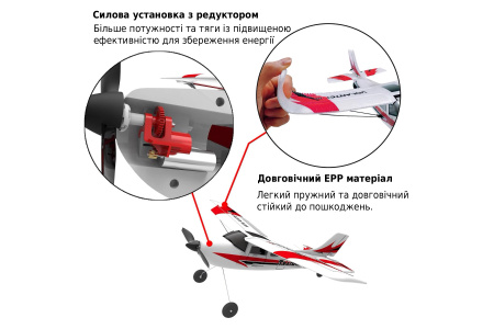 фото Самолёт радиоуправляемый VolantexRC Trainstar Mini 761-1 400мм RTF
