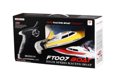 фото Катер на радиоуправлении Fei Lun FT007 Racing Boat (желтый)