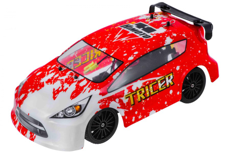 фото Радиоуправляемая модель Шоссейная 1:18 Himoto Tricer E18OR Brushed (красный)