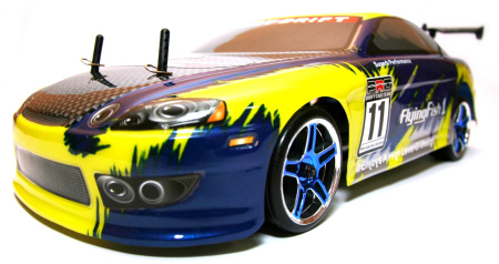 фото Радиоуправляемая модель Дрифт 1:10 Himoto DRIFT TC HI4123BL Brushless (синий)