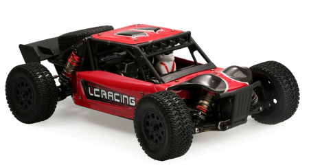 фото Багги песчаная 1:14 LC Racing DTH бесколлекторная (красный)