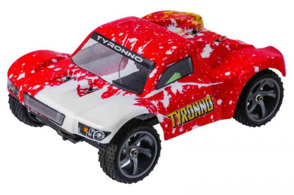 Радиоуправляемая модель раллийного шорт-корса 1:18 Himoto Tyronno E18SC Brushed (красный)