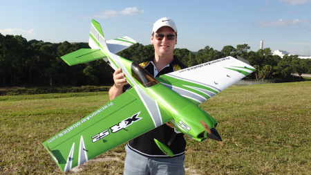 фото Самолёт радиоуправляемый Precision Aerobatics XR-52 1321мм KIT (синий)